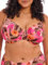 Elomi Swim Cabana Nights Underwired Plunge Bikini Top (38E, Multi)