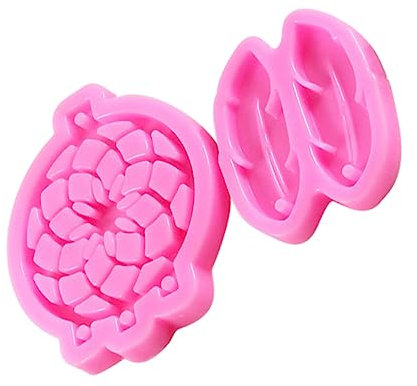 Lurrose Bastelformen Für Ohrringe 2er-pack Silikonformen Für Zum Einweichen Herstellen Exquisiter Details Leicht Zu Entformen