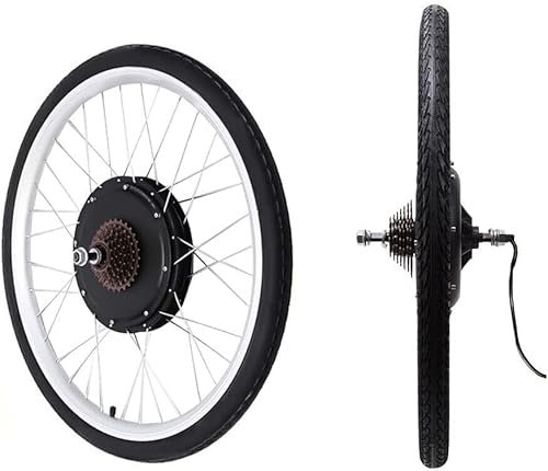 AOAPUMM E-Bike Umbausatz 26 Zoll 48V 1000W E-Bike Hinterrad DIY Umbausatz Antrieb Hinterradnabe Motor LCD Kit