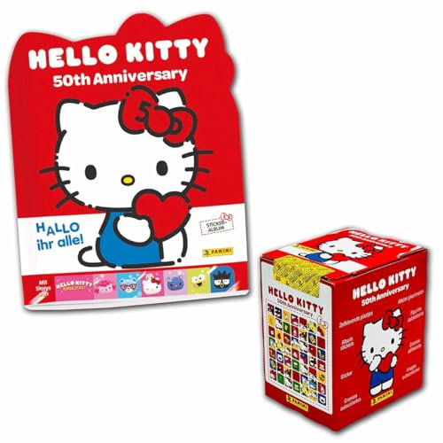 Panini Hello Kitty 50th Anniversary – Stickerkollektion (Box-Bundle)