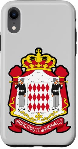 Hülle für iPhone XR Wappen von Monaco - Monte Carlo