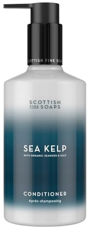 Scottish Fine Soaps Sea Kelp Conditioner 300ml – Mineral-rich Hydrating Hair Conditioner with Sea Kelp, Avocado Oil and Jojoba Oil