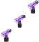 Baluue 3St Anschlüsse für Haartrockner hair rollers lockenföhn lockenrolle wickler für haare haarrolle curls automatischer lockenstab Haartrocknerdüse Werkzeuge für lockiges Haar Violett