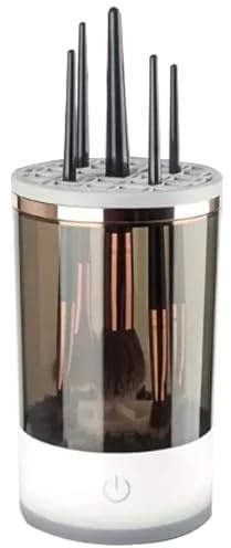 Rechargeable Cosmetics Brush Scrubber Automatic Rotation Cleaner Dryer USB