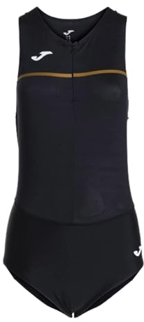 Joma Damen-Lauftrikot, Größen S-XL, atmungsaktiver Sport-Overall mit Frontreißverschluss, Record III