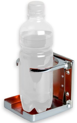 TUNIRO Porte-Bouteilles en Acier chromé, Baby-Foot Porte-Boissons Porte-canettes Cupholder Pliable/Repliable