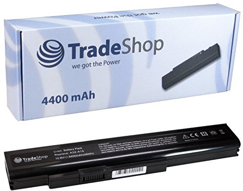 Li-Ion Akku 10,8V/11,1V 4400mAh 48Wh schwarz passend für Medion Akoya E-6222 E-6234 E-7201 E-7220 E-7221 E-7222 P-7816 P-6634 E-6228
