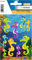 HERMA 15398 Aufkleber Seepferdchen klein groß, 9 Stück, Neon Tiere Sticker mit Meerestiere Motiv, Kinder Etiketten für Fotoalbum Tagebuch Poesiealbum Scrapbooking Geburtstag Dekoration Briefe Basteln