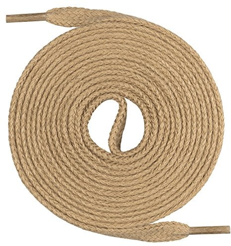 Mount Swiss Schnürsenkel flach 7mm Baumwolle – 12 Farben 18 Längen 45–200cm | Sneaker, Arbeitsschuhe, Wanderschuhe, Stiefel, 6-14 Ösen, Schuhbänder, Schuhriemen, shoelaces, Senkel, Damen Herren Kinder