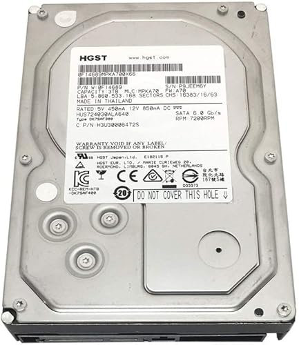 Hitachi HGST HUS724030ALA640 (0 F14689) 3 TB 7200 RPM 64 MB caché SATA 6,0 GB/s 8,9 cm unidad de disco duro enterprisel Bare Drive Bare Drive (reacondicionado)