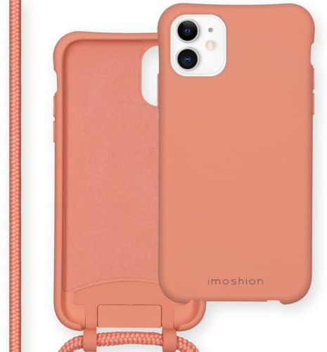 iMoshion Hülle Color mit abtrennbarem Band - Geeignet für iPhone 11 - Peach