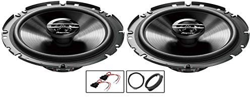 Mini Cooper Speaker upgrade Front Door Pioneer car speakers 6.5 17cm + Pods 300W
