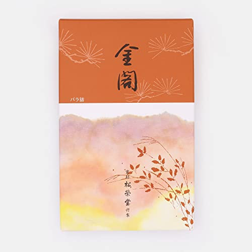 Zen Minded - Shoyeido Kin-kaku Goldener Pavillon Japanischer Weihrauch 100% Natürlich - 490 Sticks Große Box