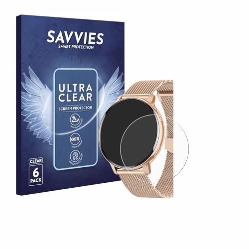 savvies Protection Ecran pour Hasakei S53 1.39 (6 Pièces) - Film Protection Ultra Clair