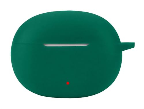 GIOPUEY Hülle Kompatibel mit Honor Choice Earbuds X5, Silikon Stoßfeste Schutzhülle, Ultradünn Case Cover, Kein Geruch, Hülle Silikon - Armee grün