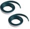Oniissy 2pcs 1.4M Sliding Strip for Guide Rail Rail 413102-7 Plunge Saw SP6000 Plastic,Sliding Rubber for Rail Guide for Circular and Incision saws