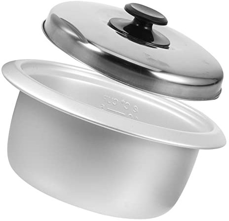 Cabilock Rice Cooker Liner Replacement Pot Metal Inner Pot Non-stick Coating for Electric Rice Cooker