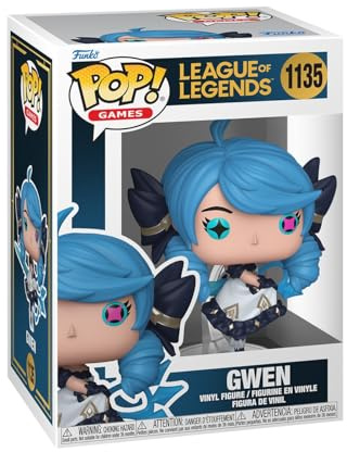 Funko Pop! Games: LOL - Gwen - League of Legends - Vinyl-Sammelfigur - Geschenkidee - Offizielle Handelswaren - Spielzeug Für Kinder und Erwachsene - Video Games Fans - Modellfigur Für Sammler