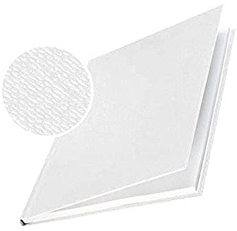 Leitz 73930001 Buchbindemappe impressBIND, Hard Cover, A4, 14 mm, 10 Stück, weiss