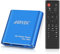 HD Media Player, AGPTEK Mini 1080p Full-HD Ultra HDMI Digital Media Player with Remote Control for -MKV/RM- HDD USB Drives and SD Cards (Blue)