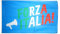 Flaggenfritze Fahne/Flagge Italien Forza Italia + gratis Sticker