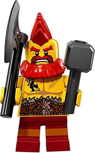 LEGO 71018 Minifigures Serie 17 - Battle Dwarf Zwerg Mini Action Figure