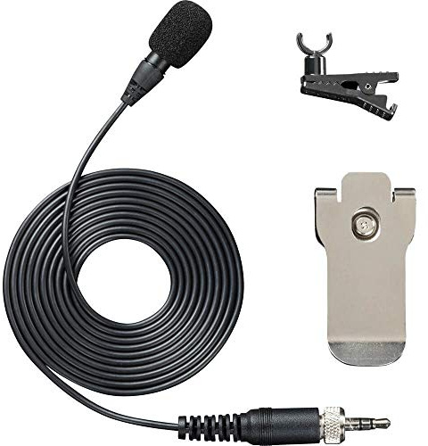 Zoom APF-1 Accessory Pack for F1 Field Recorder – Lavalier Microphone, Microphone Clip, Windscreen and Belt Clip for Interviews & Journalism