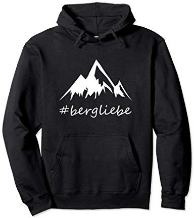 Cooles Bergliebe Wandern für Outdoor Berg Fans Pullover Hoodie