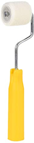 sourcing map Wolle Farbroller Pinsel 3cm für Haushalt Wandmalerei mit Kunststoff Griff