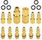 Willkommen - Set di Air Coupler Aria Connettore Plug Kit raccordi per aria 1/4 NPT, 12 pezzi, attacco rapido