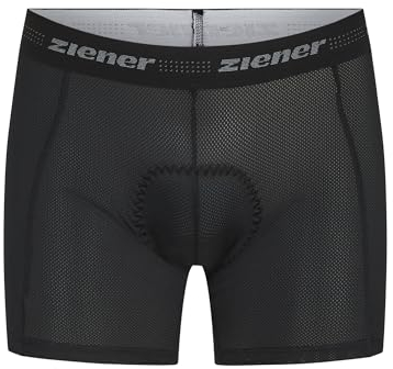 Ziener Damen Nekia X-Gel Fahrrad-Unterhose/Rad-Innenhose/Mountainbike-Unterwäsche - sehr atmungsaktiv|gepolstert|schnelltrocknend|elastisch, Black, 42
