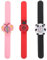 UKCOCO Orologio per Schiaffe Silicone Fumetto Bambino: Lo Schiaffo Silicone Morbido Sull orologio Simpatico Orologio Polso Quarzo Della Forma Animale Fumetto（stile casuale）