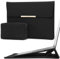 GAOCHY 13,3-14 Zoll Laptophülle Tasche mit Standfunktion Kompatibel mit MacBook Pro 14 M4/M3/M2/M1 Pro/Max, MacBook Air 13 2017-2012, 13,8-13,5 Zoll Surface Laptop 7-1, mit Zubehörtasche, Schwarz