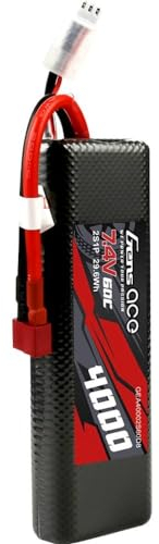 Gens ace Pack de Batterie (LiPo) 7.4 V 4000 mAh hardcase système denfichage en T