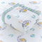 Hivia Musselin Decke 6 Lagig Kuscheldecke Baby Baumwolle 110 x 110 cm Musselin Babydecke Wickeldecke Weiche Decke für Badetuch,Kinderdecke Neugeborene Unisex (Traumbär)
