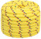 vidaXL Cuerda de Barco Polipropileno Amarillo 20 mm 25 m