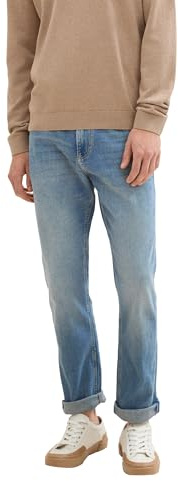 TOM TAILOR Herren Josh Regular Slim Jeans mit Stretch