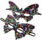Healeved 2pcs Sequin Half Face Masquerade Masks for Carnival Halloween Prom Party Elegant Eye Masks Elastic Band for Women Men Unique Design for Themed Events