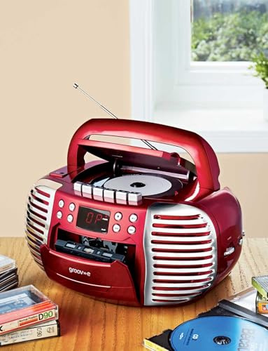 Chums 3in1 Retro Radio Cassette CD Portable Player