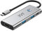 USB C Hub 6 in 1, 4K60Hz HDMI Multiport Adapter with Turn off Screen Switch, 10Gbps USB C/A 3.2, PD 100W for MacBook Air/Pro, Pad, HP, Dell, Surface Book (Turn off screen with HDMI4K60Hz)