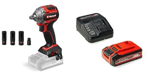 Einhell Professional Akku-Schlagschrauber TP-CW 18/260-C Li BL PXC (18 V, 260 Nm Drehmoment, Außenvierkant-Aufnahme, inkl. 4,0 Ah PLUS Akku & Ladegerät)