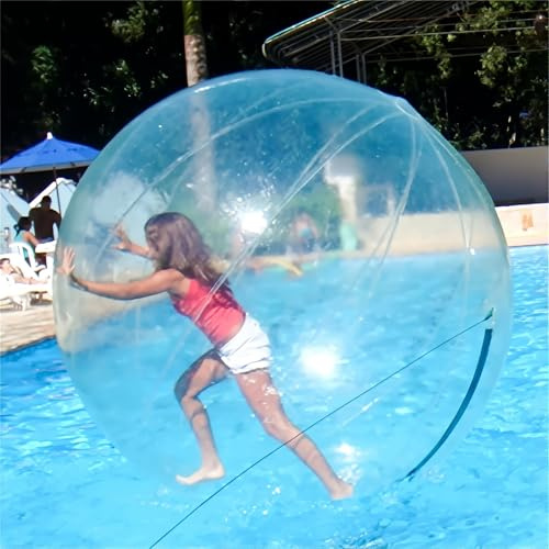 Boule De Marche Dans L'eau Avec Pompe à Air électrique, Jouets Gonflables Pour Flotteurs De Piscine, Boule De Hamster Humain Gonflable, Pour Piscine/lac 2M