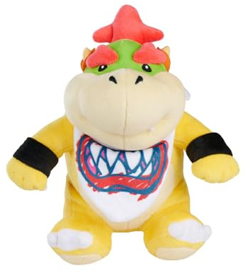 Simba Super Mario Bowser Jr. Plüsch – Kuscheltier (22 cm) aus der Super Mario Galaxy Welt, weicher Plüsch, Stofftier für Kinder & Fans, ab 0 Monaten