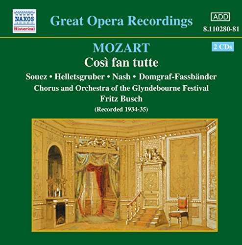 MOZART: Cosi fan tutte