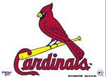 Wincraft MLB st. Louis kardinals Multi-Use-farbig Decal, 5 x 6