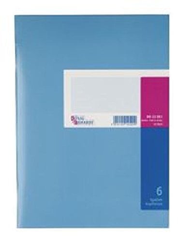Spaltenbuch A4 6 Spalten 40 Blatt holzfrei, kartoniert