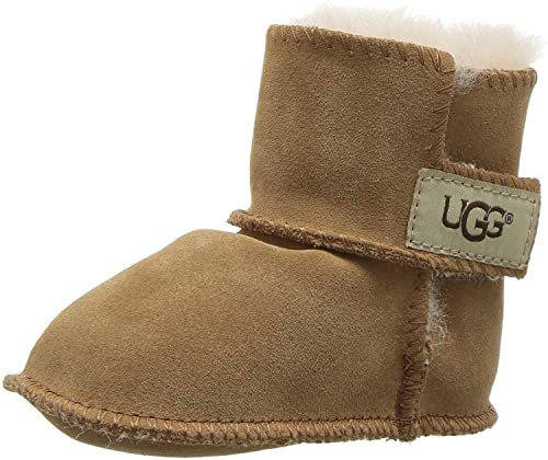 UGG Unisex Baby Erin Babyschuhe, Chestnut, 23.5 EU
