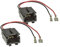 Sound-way 2X Câbles Adaptateur Faisceau cosse connecteurs fiche pour Haut-parleurs Enceintes Voiture Compatible avec Alfa Romeo, Lancia, Fiat, Citroen, Peugeot