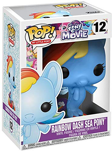 Funko 21641 MLP Movie: Rainbow Dash Sea Pony Pop Vinyl Figure