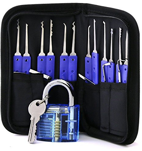 loboo Master de d'outils Système avec Un Cadenas (Bleu) (1)